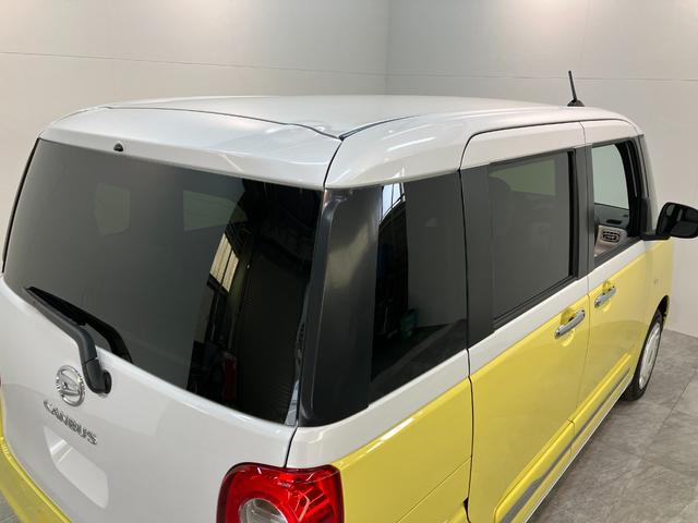 ムーヴキャンバスストライプスＧ　両側パワスラ　ドラレコ　シートヒーター衝突被害軽減ブレーキ　コーナーセンサー　バックカメラ（ナビ装着時用）　ＣＤステレオ　ドラレコ　ＥＴＣ　両側電動スライドドア　前席シートヒーター　ＬＥＤ　オートライト　オートエアコン　スマートキー（滋賀県）の中古車