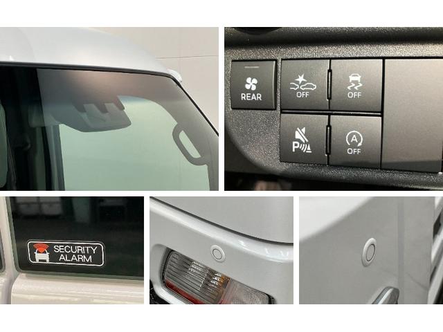 アトレーＲＳ　４ＷＤ　レーダークルコン　両側パワスラ　届出済未使用車衝突被害軽減ブレーキ　コーナーセンサー　４ＷＤ　ターボ　バックカメラ（ナビ装着時用）　両側電動スライドドア　ＬＥＤ　オートライト　電動格納式ミラー　クルコン　オートエアコン　スマートキー　エコアイドル（滋賀県）の中古車