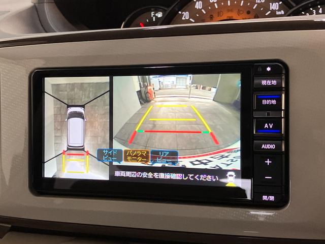 ムーヴキャンバスＧメイクアップＶＳ　ＳＡ３　フルセグナビ　Ｐカメラ　ドラレコ衝突被害軽減ブレーキ　フルセグナビ　パノラマカメラ　ＤＶＤ再生　Ｂｌｕｅｔｏｏｔｈ　ＵＳＢ　前後ドラレコ　ＥＴＣ　両側電動スライドドア　ＬＥＤ　シートヒーター　エコアイドル　タイヤ４本新品交換済み（滋賀県）の中古車