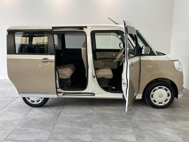 ムーヴキャンバスＧメイクアップＶＳ　ＳＡ３　フルセグナビ　Ｐカメラ　ドラレコ衝突被害軽減ブレーキ　フルセグナビ　パノラマカメラ　ＤＶＤ再生　Ｂｌｕｅｔｏｏｔｈ　ＵＳＢ　前後ドラレコ　両側電動スライドドア　ＬＥＤ　オートライト　オートエアコン　運転席シートヒーター　エコアイドル（滋賀県）の中古車