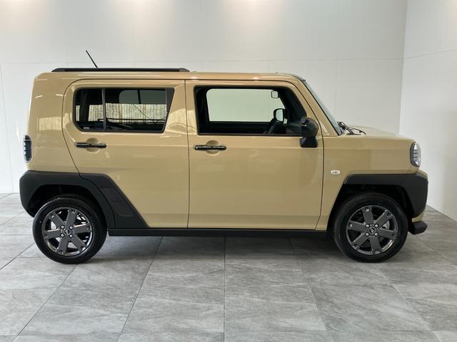 タフトＧダーククロムベンチャー　９型Ｄ．Ａ　届出済未使用車衝突被害軽減ブレーキ　コーナーセンサー　９型ディスプレイオーディオ　フルセグ　バックカメラ　Ｂｌｕｅｔｏｏｔｈ　ＵＳＢ　前席シートヒーター　ＬＥＤ　オートライト　レーダークルーズコントロール（滋賀県）の中古車