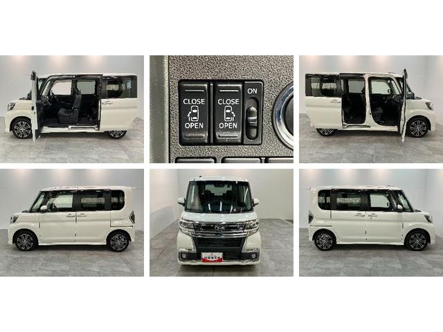 タントカスタムRSトップエディションSA3 ナビ バックカメラ衝突被害軽減ブレーキ ターボ ワンセグナビ Bluetooth バックカメラ ドラレコ ETC 両側電動スライドドア シートヒーター LED オートライト オートエアコン スマートキー エコアイドル(滋賀県)の中古車