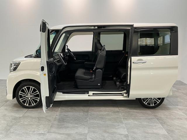 タントカスタムRSトップエディションSA3 ナビ バックカメラ衝突被害軽減ブレーキ ターボ ワンセグナビ Bluetooth バックカメラ ドラレコ ETC 両側電動スライドドア シートヒーター LED オートライト オートエアコン スマートキー エコアイドル(滋賀県)の中古車