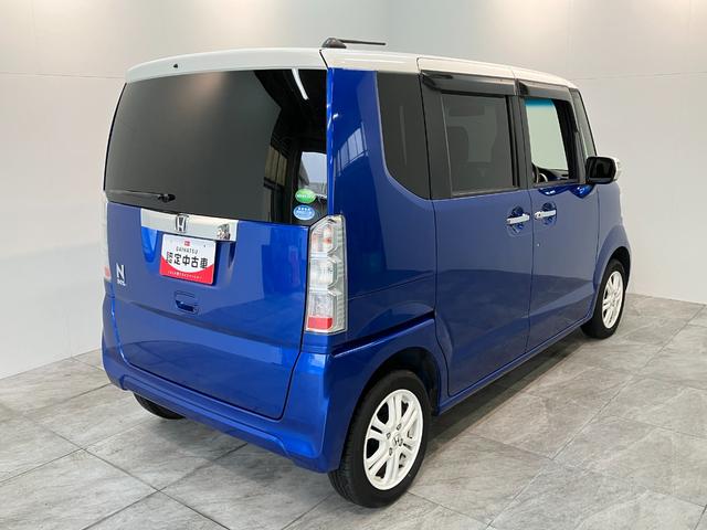 N−BOXG・ターボLパッケージ 4WD ワンセグナビ バックカメラフルタイム4WD ワンセグナビ バックカメラ DVD再生 USB ETC車載器 パドルシフト 前席シートヒーター オートエアコン スマートキー 左側電動スライドドア 電動格納式ミラー エコアイドル(滋賀県)の中古車