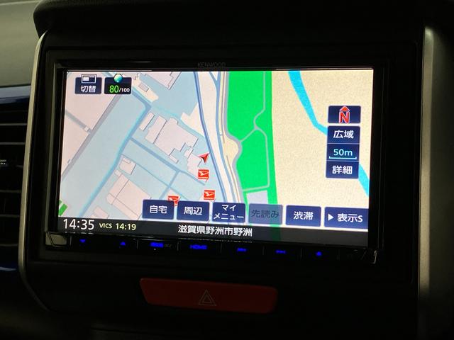 N−BOXG・ターボLパッケージ 4WD ワンセグナビ バックカメラフルタイム4WD ワンセグナビ バックカメラ DVD再生 USB ETC車載器 パドルシフト 前席シートヒーター オートエアコン スマートキー 左側電動スライドドア 電動格納式ミラー エコアイドル(滋賀県)の中古車