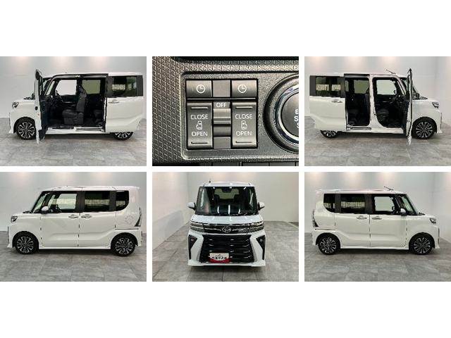 タントカスタムRS 9型ディスプレイオーディオ バックカメラ衝突被害軽減ブレーキ コーナーセンサー 9型ディスプレイオーディオ フルセグ Bluetooth USB バックカメラ 両側電動スライドドア 前席シートヒーター LED スマートキー 電動格納式ミラー(滋賀県)の中古車