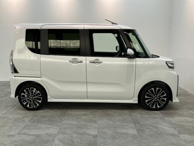 タントカスタムRS 9型ディスプレイオーディオ バックカメラ衝突被害軽減ブレーキ コーナーセンサー 9型ディスプレイオーディオ フルセグ Bluetooth USB バックカメラ 両側電動スライドドア 前席シートヒーター LED スマートキー 電動格納式ミラー(滋賀県)の中古車