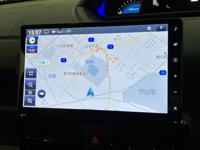 タントカスタムＸ　１０型ナビ　パノラマカメラ　届出済未使用車衝突被害軽減ブレーキ　コーナーセンサー　１０インチフルセグナビ　Ｂｌｕｅｔｏｏｔｈ　ＤＶＤ再生　ＵＳＢ　パノラマカメラ　前後ドラレコ　両側電動スライドドア　前席シートヒーター　ＬＥＤ　スマートキー（滋賀県）の中古車