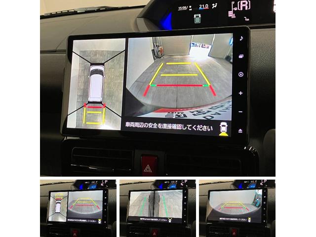 タントカスタムＸ　１０型ナビ　パノラマカメラ　届出済未使用車衝突被害軽減ブレーキ　コーナーセンサー　１０インチフルセグナビ　Ｂｌｕｅｔｏｏｔｈ　ＤＶＤ再生　ＵＳＢ　パノラマカメラ　前後ドラレコ　両側電動スライドドア　前席シートヒーター　ＬＥＤ　スマートキー（滋賀県）の中古車