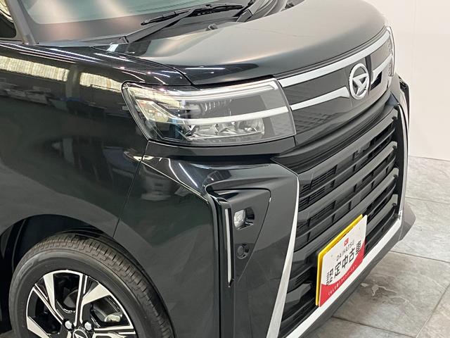 タントカスタムＸ　１０型ナビ　パノラマカメラ　届出済未使用車衝突被害軽減ブレーキ　コーナーセンサー　１０インチフルセグナビ　Ｂｌｕｅｔｏｏｔｈ　ＤＶＤ再生　ＵＳＢ　パノラマカメラ　前後ドラレコ　両側電動スライドドア　前席シートヒーター　ＬＥＤ　スマートキー（滋賀県）の中古車