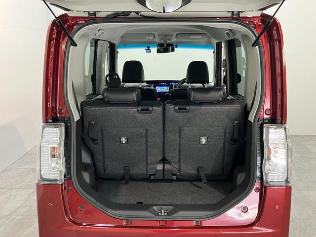 タントカスタムXトップエディションSA3 4WD ナビ Bカメラ衝突被害軽減ブレーキ フルセグナビ Bluetooth DVD再生 USB バックカメラ ドラレコ ETC 左側電動スライドドア シートヒーター LED オートライト スマートキー フルタイム4WD(滋賀県)の中古車