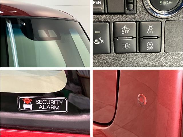 タントカスタムXトップエディションSA3 4WD ナビ Bカメラ衝突被害軽減ブレーキ フルセグナビ Bluetooth DVD再生 USB バックカメラ ドラレコ ETC 左側電動スライドドア シートヒーター LED オートライト スマートキー フルタイム4WD(滋賀県)の中古車