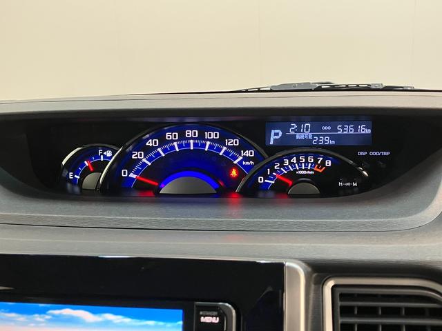 タントカスタムXトップエディションSA3 4WD ナビ Bカメラ衝突被害軽減ブレーキ フルセグナビ Bluetooth DVD再生 USB バックカメラ ドラレコ ETC 左側電動スライドドア シートヒーター LED オートライト スマートキー フルタイム4WD(滋賀県)の中古車