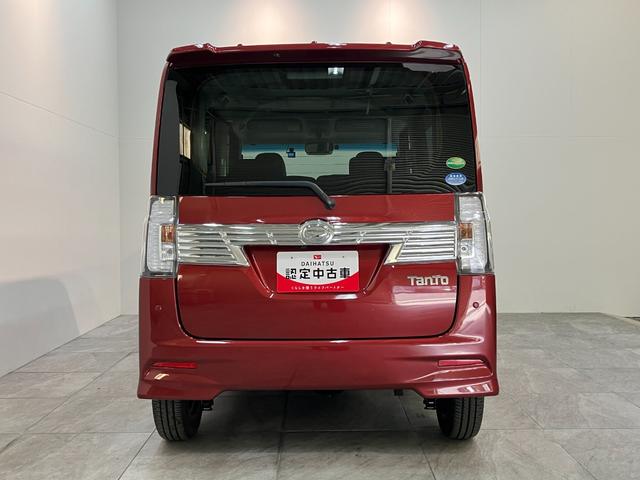 タントカスタムXトップエディションSA3 4WD ナビ Bカメラ衝突被害軽減ブレーキ フルセグナビ Bluetooth DVD再生 USB バックカメラ ドラレコ ETC 左側電動スライドドア シートヒーター LED オートライト スマートキー フルタイム4WD(滋賀県)の中古車