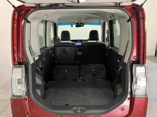 タントカスタムXトップエディションSA3 4WD ナビ Bカメラ衝突被害軽減ブレーキ フルセグナビ Bluetooth DVD再生 USB バックカメラ ドラレコ ETC 左側電動スライドドア シートヒーター LED オートライト スマートキー フルタイム4WD(滋賀県)の中古車