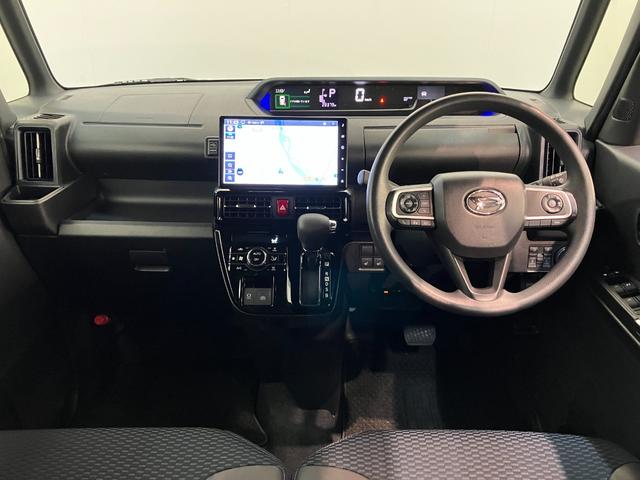 タントカスタムＸ　４ＷＤ　１０型ナビ　パノラマカメラ　前後ドラレコ衝突被害軽減ブレーキ　コーナーセンサー　１０型フルセグナビ　Ｂｌｕｅｔｏｏｔｈ　ＤＶＤ　ＵＳＢ　パノラマカメラ　前後ドラレコ　両側電動スライドドア　シートヒーター　ＬＥＤ　レーダークルーズコントロール（滋賀県）の中古車