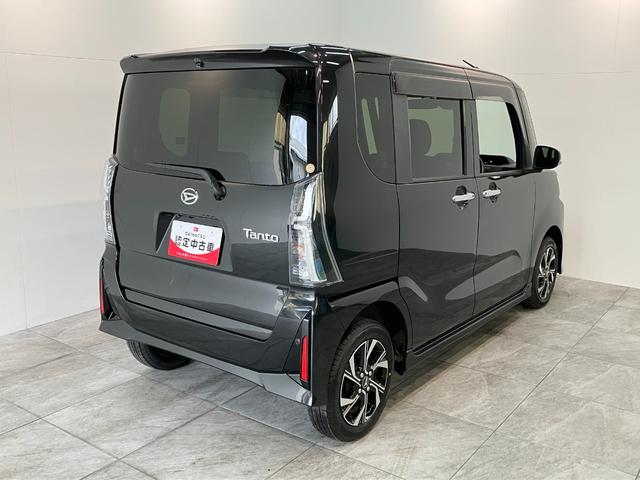 タントカスタムＸ　４ＷＤ　１０型ナビ　パノラマカメラ　前後ドラレコ衝突被害軽減ブレーキ　コーナーセンサー　１０型フルセグナビ　Ｂｌｕｅｔｏｏｔｈ　ＤＶＤ　ＵＳＢ　パノラマカメラ　前後ドラレコ　両側電動スライドドア　シートヒーター　ＬＥＤ　レーダークルーズコントロール（滋賀県）の中古車