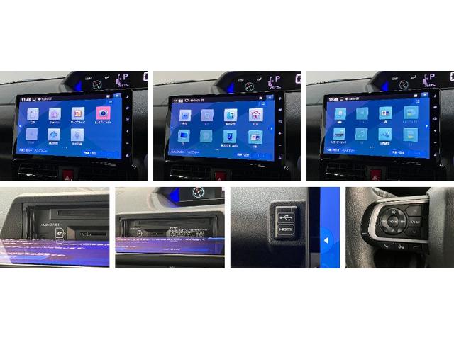 タントカスタムＸ　４ＷＤ　１０型ナビ　パノラマカメラ　前後ドラレコ衝突被害軽減ブレーキ　コーナーセンサー　１０型フルセグナビ　Ｂｌｕｅｔｏｏｔｈ　ＤＶＤ　ＵＳＢ　パノラマカメラ　前後ドラレコ　両側電動スライドドア　シートヒーター　ＬＥＤ　レーダークルーズコントロール（滋賀県）の中古車