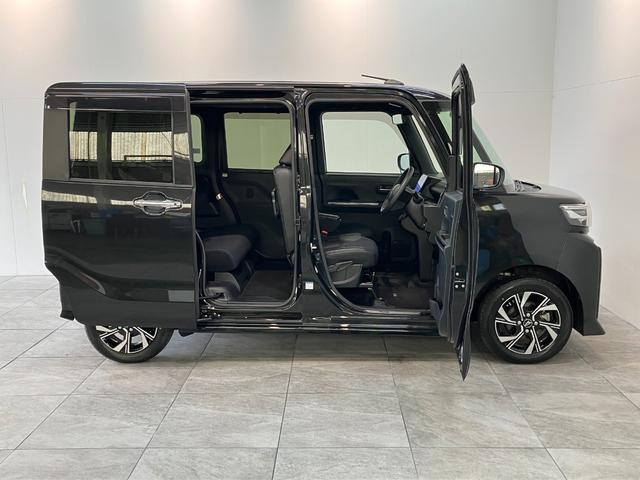 タントカスタムＸ　４ＷＤ　１０型ナビ　パノラマカメラ　前後ドラレコ衝突被害軽減ブレーキ　コーナーセンサー　１０型フルセグナビ　Ｂｌｕｅｔｏｏｔｈ　ＤＶＤ　ＵＳＢ　パノラマカメラ　前後ドラレコ　両側電動スライドドア　シートヒーター　ＬＥＤ　レーダークルーズコントロール（滋賀県）の中古車