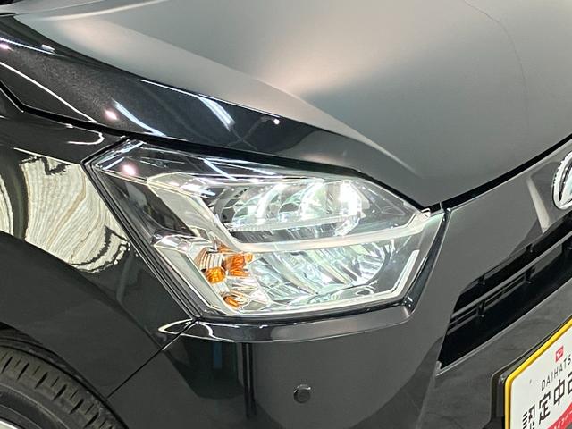 ミライースＸ　ＳＡIII　コーナーセンサー　キーレス　届出済未使用車衝突被害軽減ブレーキ　スマアシ３　コーナーセンサー　バックカメラ（ナビ装着時用）　ＬＥＤヘッドライト　電動格納式ミラー　マニュアルレベリング　キーレスエントリー　オートライト　エコアイドル（滋賀県）の中古車