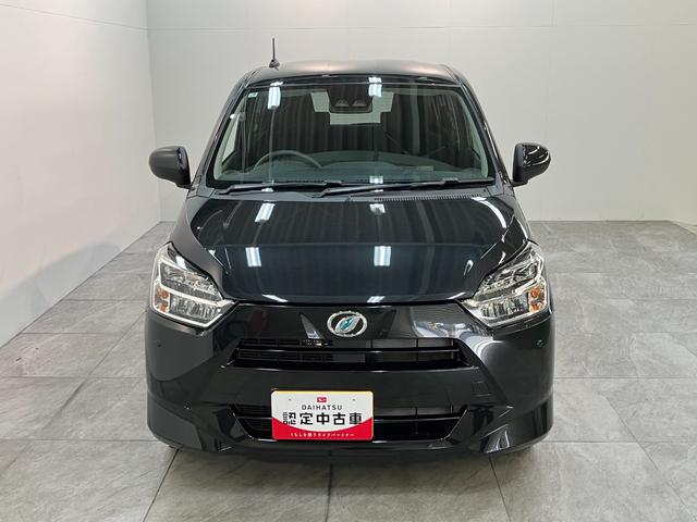 ミライースＸ　ＳＡIII　コーナーセンサー　キーレス　届出済未使用車衝突被害軽減ブレーキ　スマアシ３　コーナーセンサー　バックカメラ（ナビ装着時用）　ＬＥＤヘッドライト　電動格納式ミラー　マニュアルレベリング　キーレスエントリー　オートライト　エコアイドル（滋賀県）の中古車