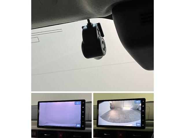 ムーヴキャンバスストライプスＧ　１０型フルセグナビ　ＬＥＤ　届出済未使用車衝突被害軽減ブレーキ　１０型フルセグナビ　ＤＶＤ　Ｂｌｕｅｔｏｏｔｈ　ＵＳＢ　バックカメラ　前後ドラレコ　両側電動スライドドア　ＬＥＤ　オートライト　オートエアコン　前席シートヒーター　エコアイドル（滋賀県）の中古車