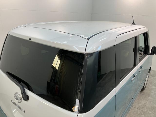 ムーヴキャンバスストライプスＧ　１０型フルセグナビ　ＬＥＤ　届出済未使用車衝突被害軽減ブレーキ　１０型フルセグナビ　ＤＶＤ　Ｂｌｕｅｔｏｏｔｈ　ＵＳＢ　バックカメラ　前後ドラレコ　両側電動スライドドア　ＬＥＤ　オートライト　オートエアコン　前席シートヒーター　エコアイドル（滋賀県）の中古車