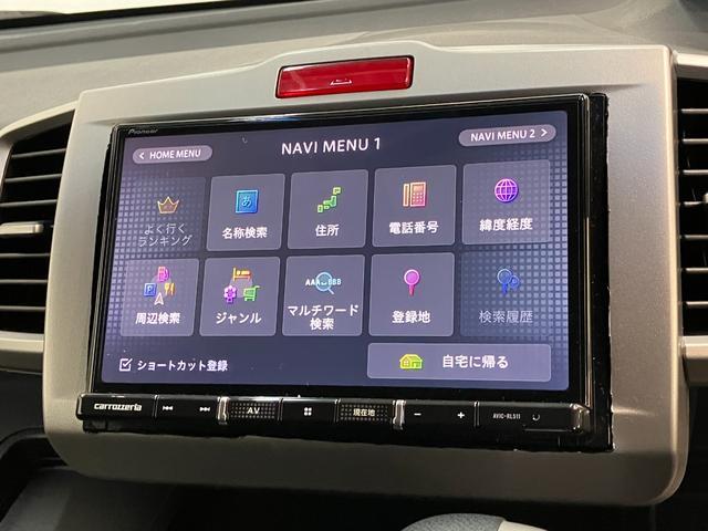 フリードＧ　ジャストセレクション　８型フルセグナビ　バックカメラ８型フルセグナビ　Ｂｌｕｅｔｏｏｔｈ　ＵＳＢ　バックカメラ　ドラレコ　ＥＴＣ　左側電動スライドドア　ＨＩＤヘッドライト　電動格納式ミラー　オートエアコン　スマートキー　タイヤ４本新品交換済み（滋賀県）の中古車