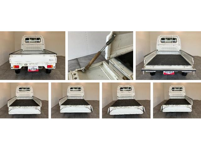 キャリイトラックＫＣ　４ＷＤ　Ａ／Ｔ　ＡＭ／ＦＭラジオ　車検整備付パートタイム４ＷＤ　ＡＭ／ＦＭラジオ　エアコン　パワステ　マニュアルレベリング　ゲートプロテクター　荷台マット（滋賀県）の中古車