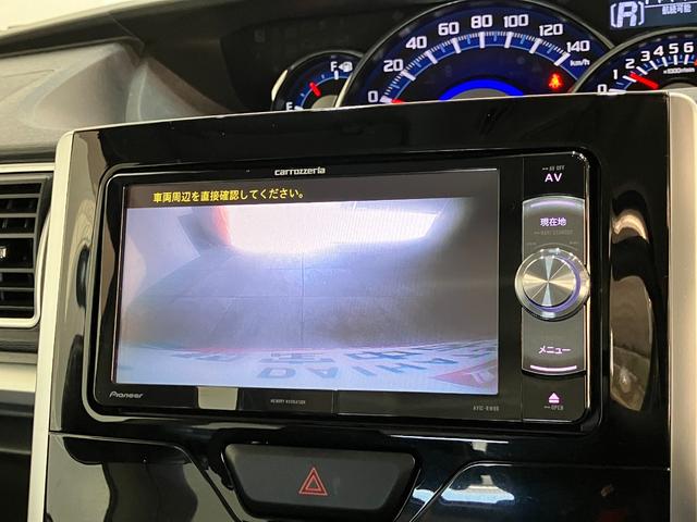 タントカスタムＸ　フルセグナビ　バックカメラ　左側電動スライドドアフルセグナビ　ＤＶＤ再生　Ｂｌｕｅｔｏｏｔｈ　バックカメラ　ＬＥＤヘッドライト　オートライト　オートエアコン　電動格納式ミラー　左側電動スライドドア　スマートキー　エコアイドル（滋賀県）の中古車