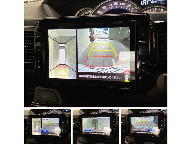 ウェイクＧターボＳＡ３　８型フルセグナビ　パノラマカメラ　車検整備付衝突被害軽減ブレーキ　スマアシ３　８型フルセグナビ　ＤＶＤ　Ｂｌｕｅｔｏｏｔｈ　ＵＳＢ　パノラマカメラ　ＥＴＣ　前後ドラレコ　両側電動スライド　ＬＥＤ　スマートキー　エコアイドル　タイヤ４本新品交換済（滋賀県）の中古車