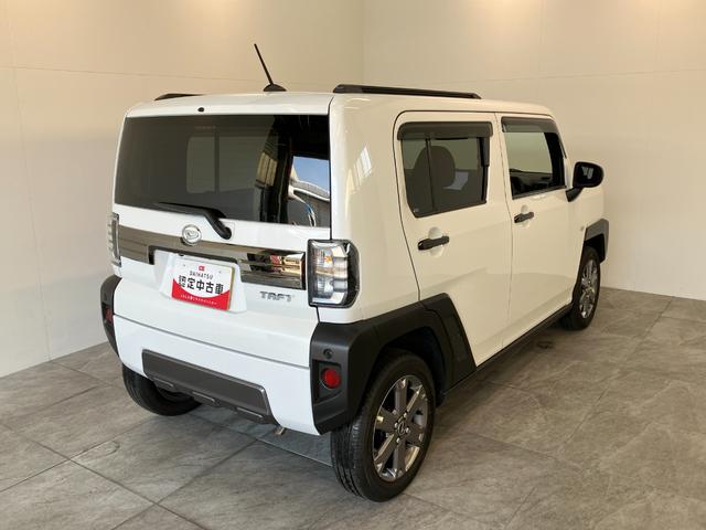 タフトＧターボ　ダーククロムベンチャー　１０型ナビ　前後ドラレコ衝突被害軽減ブレーキ　コーナーセンサー　１０型フルセグナビ　ＤＶＤ再生　Ｂｌｕｅｔｏｏｔｈ　ＵＳＢ　バックカメラ　前後ドラレコ　前席シートヒーター　ＬＥＤ　オートライト　クルーズコントロール　ターボ（滋賀県）の中古車