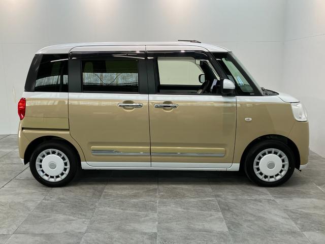 ムーヴキャンバスストライプスＧ　１０型フルセグナビ　前後ドラレコ　Ｂカメラ衝突被害軽減ブレーキ　１０型フルセグナビ　ＤＶＤ　Ｂｌｕｅｔｏｏｔｈ　ＵＳＢ　バックカメラ　前後ドラレコ　両側電動スライドドア　ＬＥＤ　オートライト　オートエアコン　前席シートヒーター　エコアイドル（滋賀県）の中古車