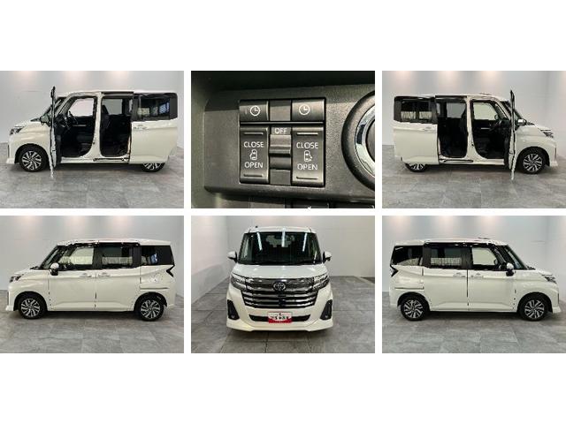 ルーミーカスタムＧ　フルセグナビ　パノラマカメラ　前席シートヒーター衝突被害軽減ブレーキ　コーナーセンサー　フルセグナビ　Ｂｌｕｅｔｏｏｔｈ　ＤＶＤ　パノラマカメラ　前後ドラレコ　ＥＴＣ　両側電動スライドドア　ＬＥＤ　レーダークルーズコントロール　前席シートヒーター（滋賀県）の中古車