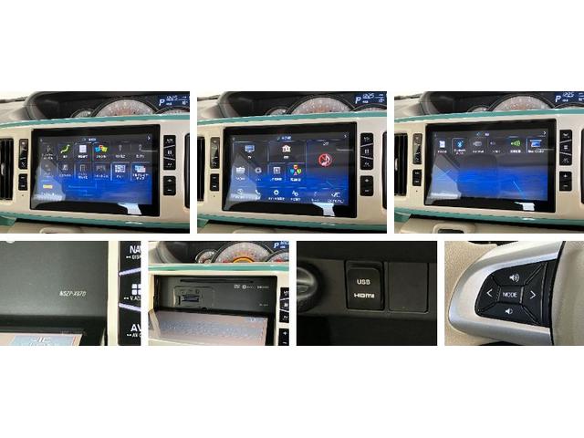 ムーヴキャンバスＧメイクアップＳＡ２　８型ナビ　パノラマカメラ　前後ドラレコ衝突被害軽減ブレーキ　８インチフルセグナビ　ＤＶＤ再生　Ｂｌｕｅｔｏｏｔｈ　ＵＳＢ　パノラマカメラ　前後ドラレコ　ＥＴＣ　両側電動スライドドア　ＬＥＤ　オートライト　オートエアコン　エコアイドル（滋賀県）の中古車