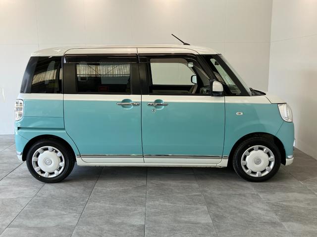 ムーヴキャンバスＧメイクアップＳＡ２　８型ナビ　パノラマカメラ　前後ドラレコ衝突被害軽減ブレーキ　８インチフルセグナビ　ＤＶＤ再生　Ｂｌｕｅｔｏｏｔｈ　ＵＳＢ　パノラマカメラ　前後ドラレコ　ＥＴＣ　両側電動スライドドア　ＬＥＤ　オートライト　オートエアコン　エコアイドル（滋賀県）の中古車