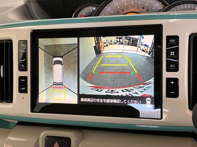 ムーヴキャンバスＧメイクアップＳＡ２　８型ナビ　パノラマカメラ　前後ドラレコ衝突被害軽減ブレーキ　８インチフルセグナビ　ＤＶＤ再生　Ｂｌｕｅｔｏｏｔｈ　ＵＳＢ　パノラマカメラ　前後ドラレコ　ＥＴＣ　両側電動スライドドア　ＬＥＤ　オートライト　オートエアコン　エコアイドル（滋賀県）の中古車