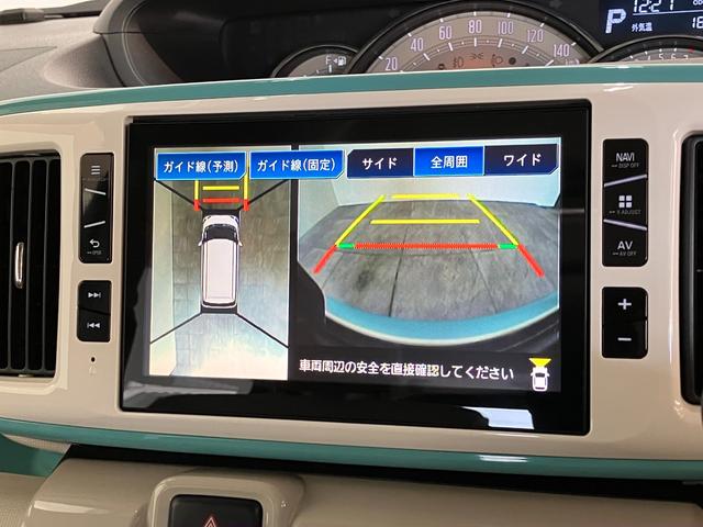 ムーヴキャンバスＧメイクアップＳＡ２　８型ナビ　パノラマカメラ　前後ドラレコ衝突被害軽減ブレーキ　８インチフルセグナビ　ＤＶＤ再生　Ｂｌｕｅｔｏｏｔｈ　ＵＳＢ　パノラマカメラ　前後ドラレコ　ＥＴＣ　両側電動スライドドア　ＬＥＤ　オートライト　オートエアコン　エコアイドル（滋賀県）の中古車