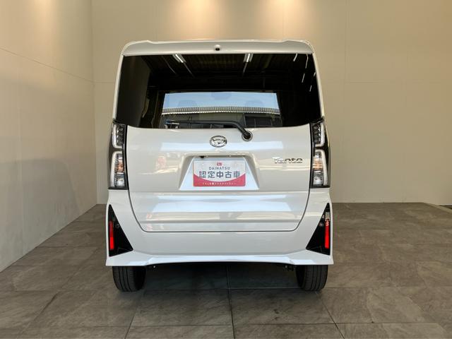 タントカスタムＲＳ　ターボ　フルセグナビ　バックカメラ衝突被害軽減ブレーキ　コーナーセンサー　フルセグナビ　Ｂｌｕｅｔｏｏｔｈ　ＤＶＤ再生　ＵＳＢ　バックカメラ　両側電動スライドドア　前席シートヒーター　ＬＥＤ　オートライト　スマートキー　エコアイドル（滋賀県）の中古車