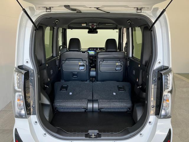 タントカスタムＲＳ　ターボ　フルセグナビ　バックカメラ衝突被害軽減ブレーキ　コーナーセンサー　フルセグナビ　Ｂｌｕｅｔｏｏｔｈ　ＤＶＤ再生　ＵＳＢ　バックカメラ　両側電動スライドドア　前席シートヒーター　ＬＥＤ　オートライト　スマートキー　エコアイドル（滋賀県）の中古車