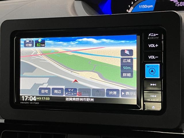 タントカスタムＲＳ　ターボ　フルセグナビ　バックカメラ衝突被害軽減ブレーキ　コーナーセンサー　フルセグナビ　Ｂｌｕｅｔｏｏｔｈ　ＤＶＤ再生　ＵＳＢ　バックカメラ　両側電動スライドドア　前席シートヒーター　ＬＥＤ　オートライト　スマートキー　エコアイドル（滋賀県）の中古車