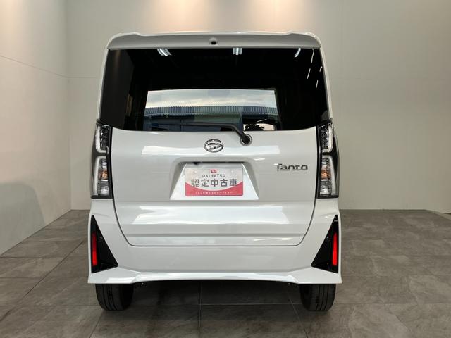 タントカスタムＲＳ　ターボ　フルセグナビ　バックカメラ衝突被害軽減ブレーキ　コーナーセンサー　フルセグナビ　Ｂｌｕｅｔｏｏｔｈ　ＤＶＤ再生　ＵＳＢ　バックカメラ　両側電動スライドドア　前席シートヒーター　ＬＥＤ　オートライト　スマートキー　エコアイドル（滋賀県）の中古車