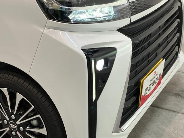 タントカスタムＲＳ　ターボ　フルセグナビ　バックカメラ衝突被害軽減ブレーキ　コーナーセンサー　フルセグナビ　Ｂｌｕｅｔｏｏｔｈ　ＤＶＤ再生　ＵＳＢ　バックカメラ　両側電動スライドドア　前席シートヒーター　ＬＥＤ　オートライト　スマートキー　エコアイドル（滋賀県）の中古車