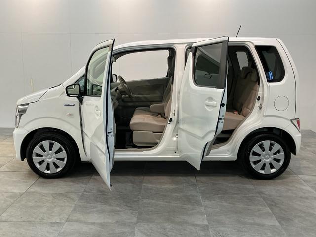 ワゴンRハイブリッドFX CDステレオ シートヒーター 車検整備付CDステレオ キーレスエントリー 運転席シートヒーター マニュアルレベリング オートエアコン 電動格納式ミラー エコアイドル ハイブリッド車(滋賀県)の中古車