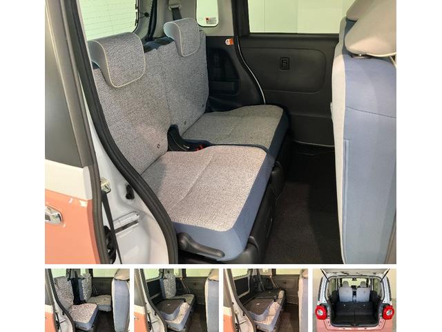 ムーヴキャンバスストライプスＧ　コーナーセンサー　シートヒーター　ＬＥＤ衝突被害軽減ブレーキ　コーナーセンサー　バックカメラ（ナビ装着時用）　両側電動スライドドア　前席シートヒーター　電動パーキングブレーキ　ＬＥＤ　オートライト　オートエアコン　スマートキー　エコアイドル（滋賀県）の中古車