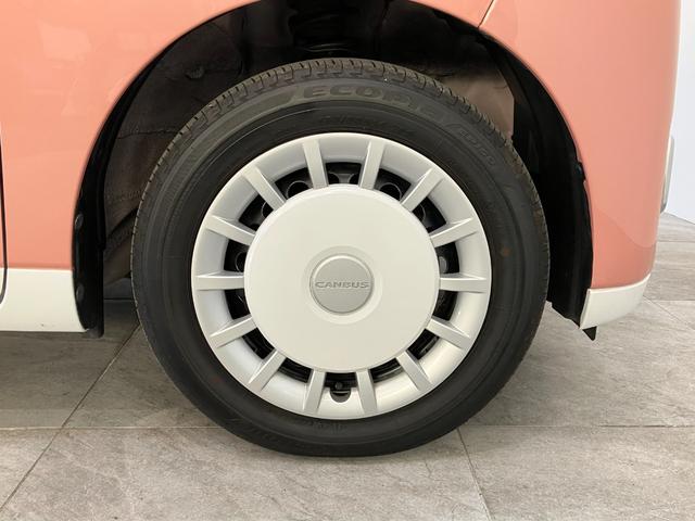 ムーヴキャンバスストライプスＧ　コーナーセンサー　シートヒーター　ＬＥＤ衝突被害軽減ブレーキ　コーナーセンサー　バックカメラ（ナビ装着時用）　両側電動スライドドア　前席シートヒーター　電動パーキングブレーキ　ＬＥＤ　オートライト　オートエアコン　スマートキー　エコアイドル（滋賀県）の中古車