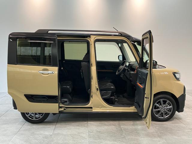 タントファンクロス　９型ディスプレイオーディオ　駐車支援システム衝突被害軽減ブレーキ　コーナーセンサー　９型ディスプレイオーディオ　フルセグ　Ｂｌｕｅｔｏｏｔｈ　ＵＳＢ　パノラマカメラ　両側電動スライドドア　前席シートヒーター　ＬＥＤ　スマートパノラマパーキング（滋賀県）の中古車