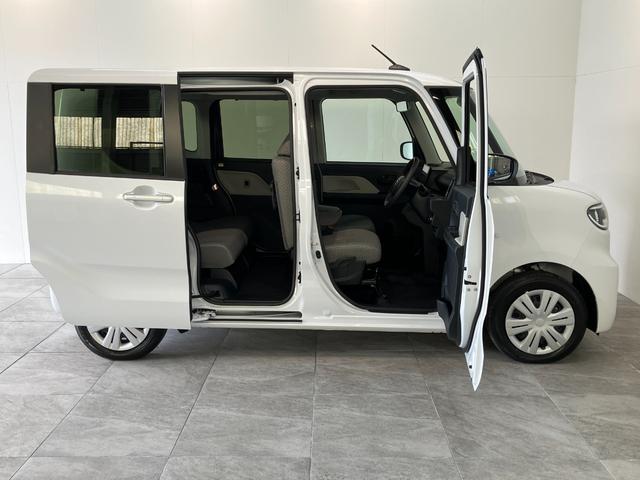 タントＸ　９型ディスプレイオーディオ　フルセグ　届出済未使用車衝突被害軽減ブレーキ　コーナーセンサー　９型ディスプレイオーディオ　フルセグ　Ｂｌｕｅｔｏｏｔｈ　ＵＳＢ　バックカメラ　左側電動スライドドア　前席シートヒーター　ＬＥＤ　スマートキー　エコアイドル（滋賀県）の中古車