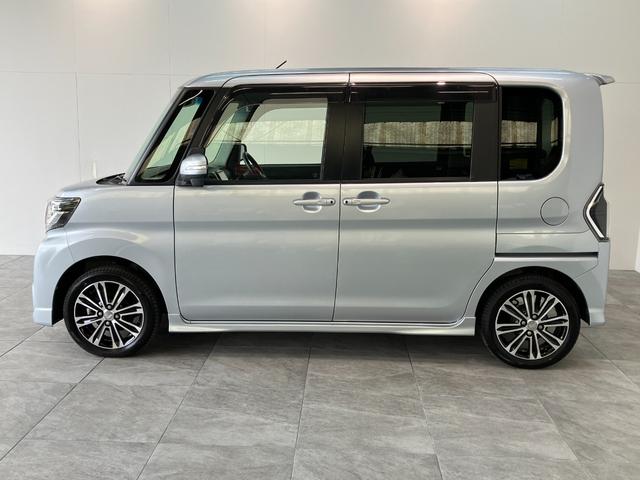 タントカスタムRSトップエディションSA3 8型ナビ バックカメラ衝突被害軽減ブレーキ 8型フルセグナビ Bluetooth DVD再生 USB バックカメラ ドラレコ ETC 両側電動スライドドア LED オートライト オートエアコン スマートキー エコアイドル(滋賀県)の中古車