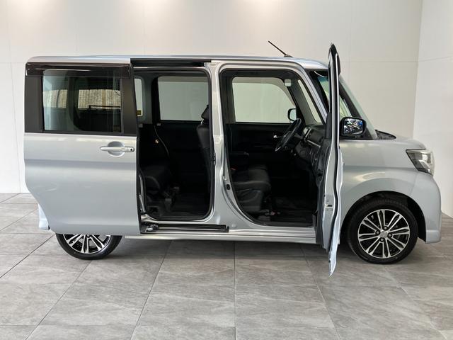 タントカスタムRSトップエディションSA3 8型ナビ バックカメラ衝突被害軽減ブレーキ 8型フルセグナビ Bluetooth DVD再生 USB バックカメラ ドラレコ ETC 両側電動スライドドア LED オートライト オートエアコン スマートキー エコアイドル(滋賀県)の中古車